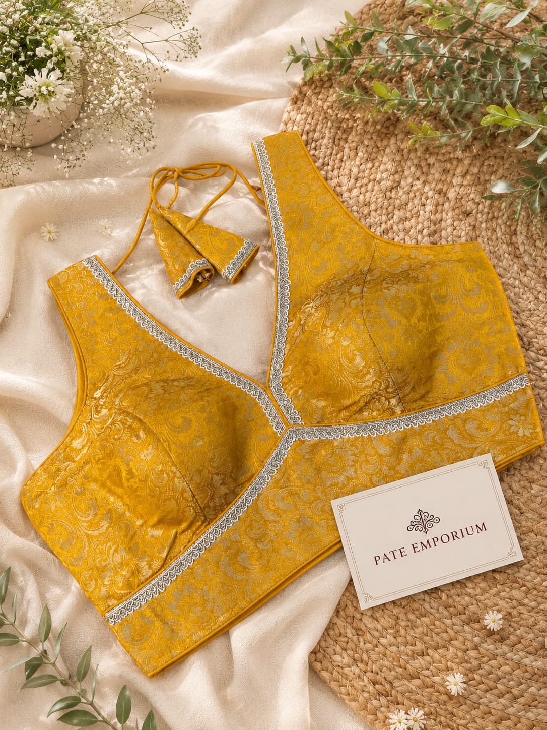 Brocade Blouse