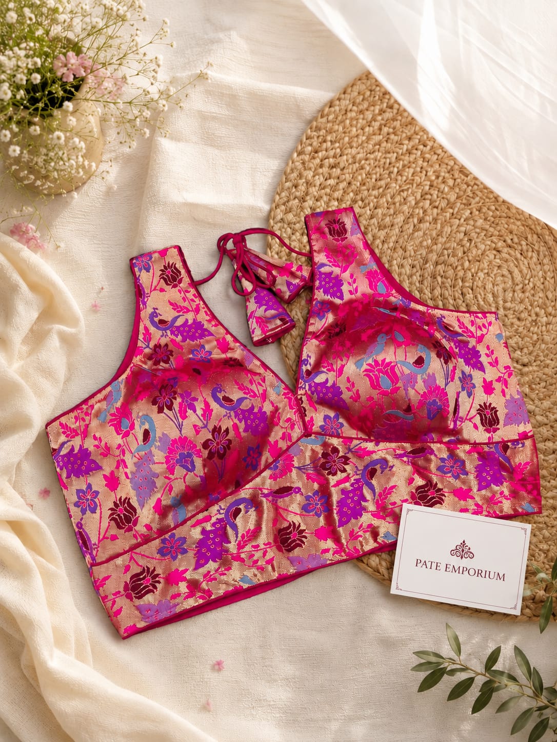 Paithani Blouse - Exclusive Offline only