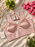 Rose Gold Banarasi blouse
