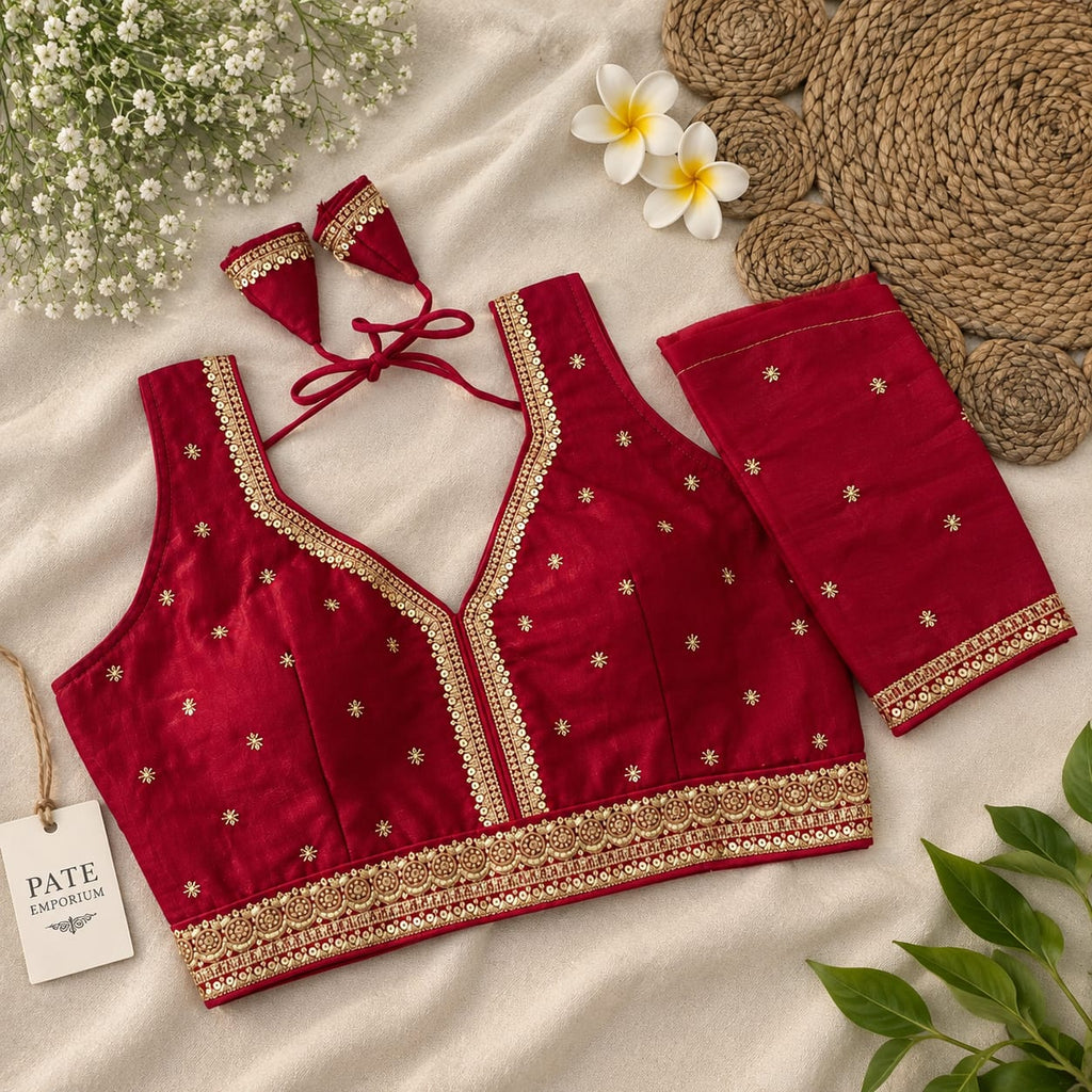 Classic Traditional Butti Blouse