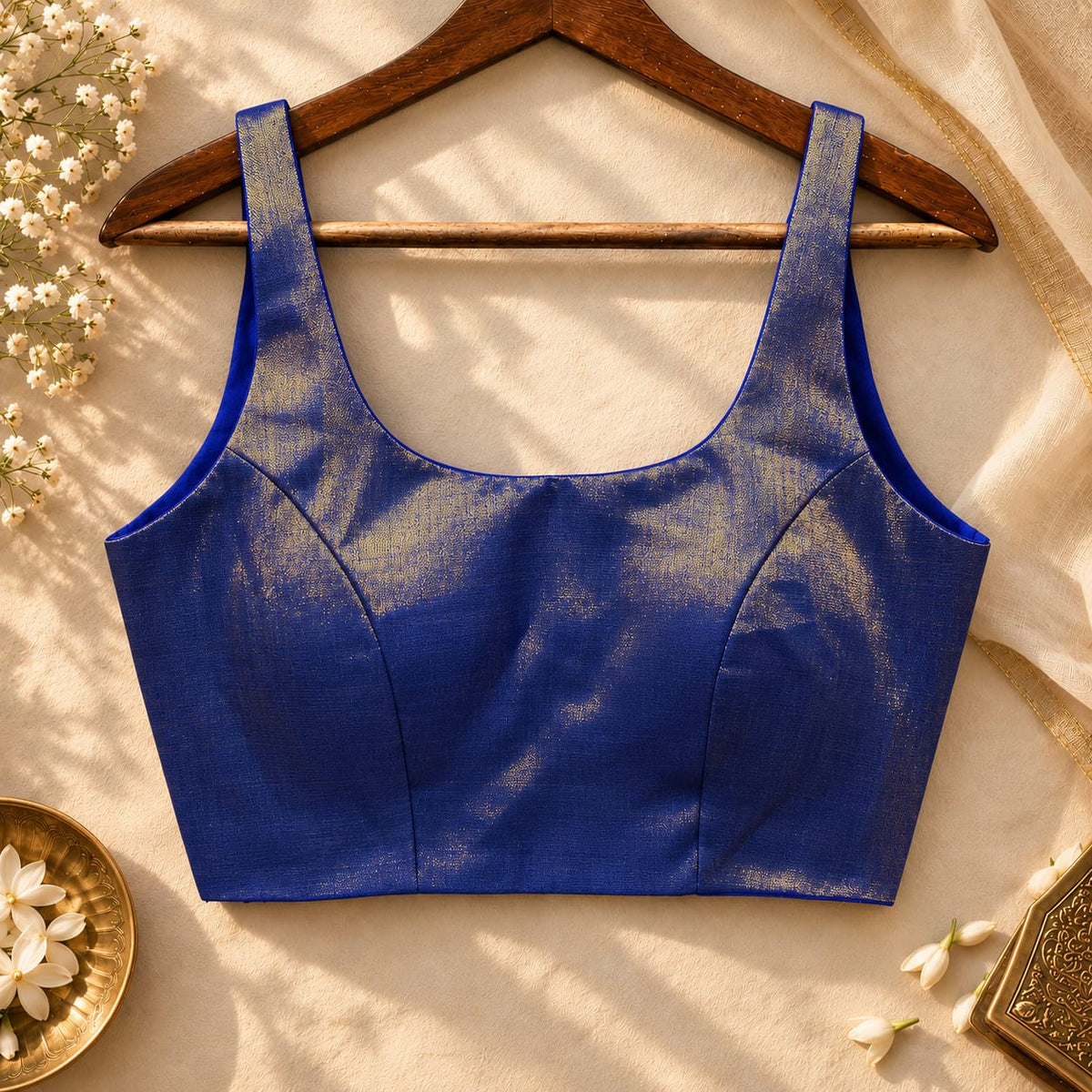Tissue Round Neck Blouse