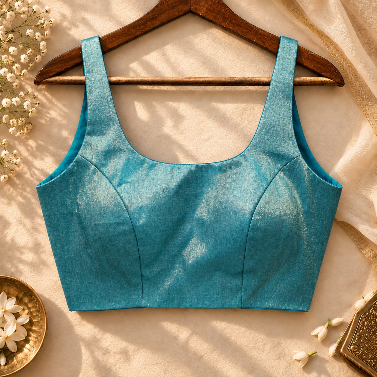 Tissue Round Neck Blouse