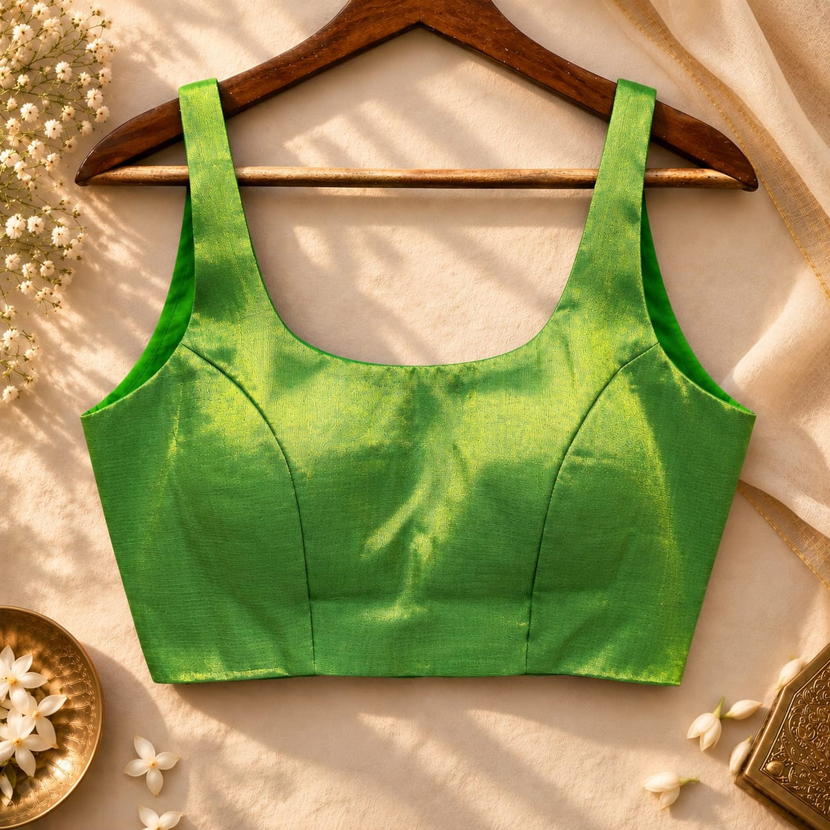 Tissue Round Neck Blouse