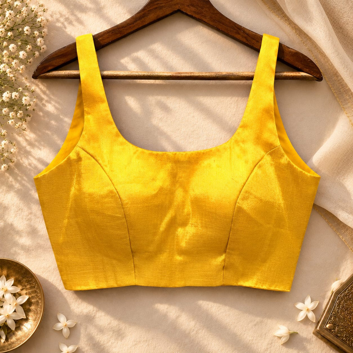 Tissue Round Neck Blouse