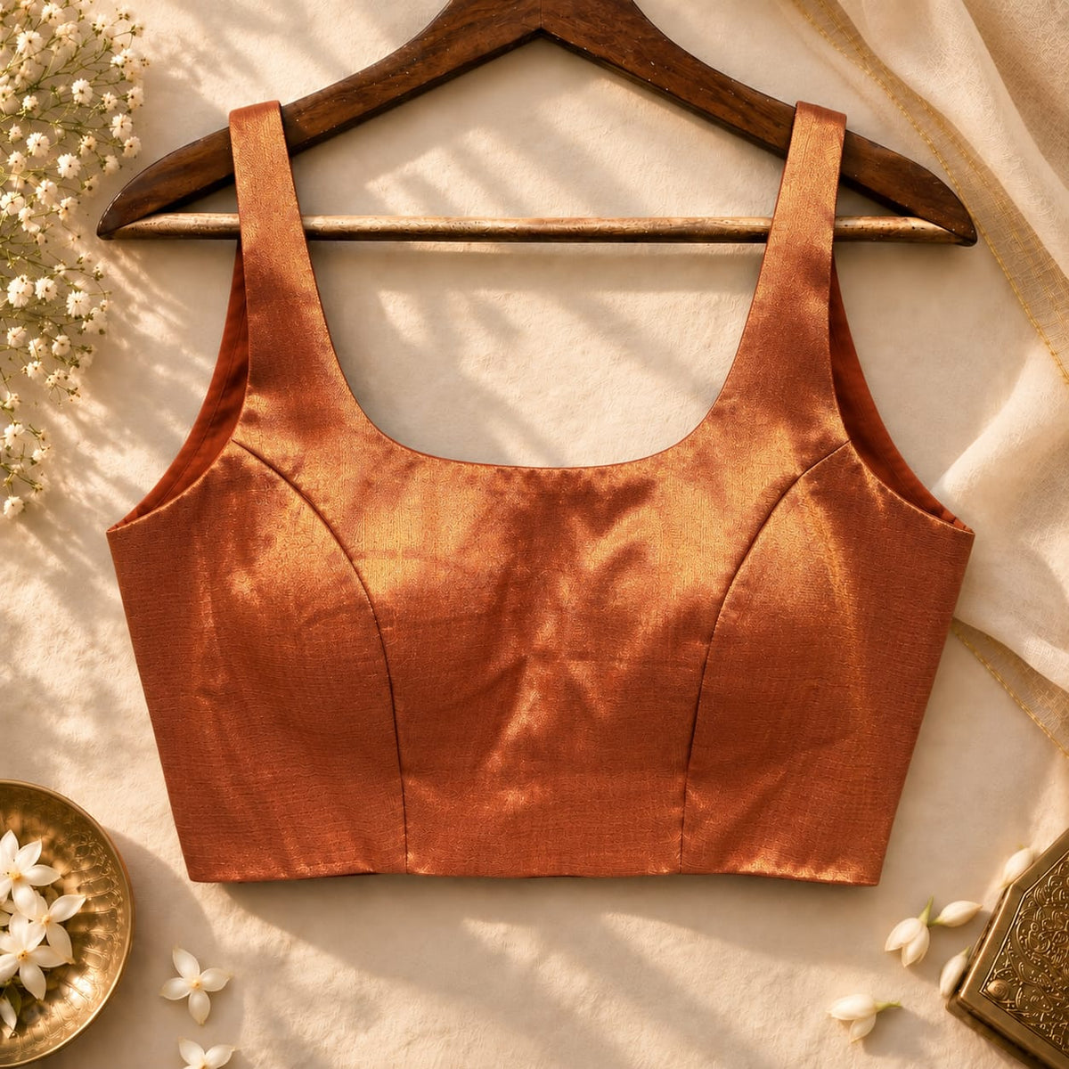 Tissue Round Neck Blouse