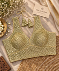Golden Sequence Blouse