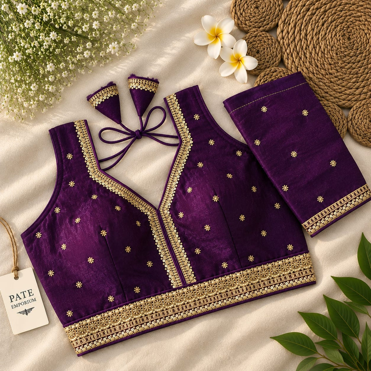 Classic Traditional Butti Blouse