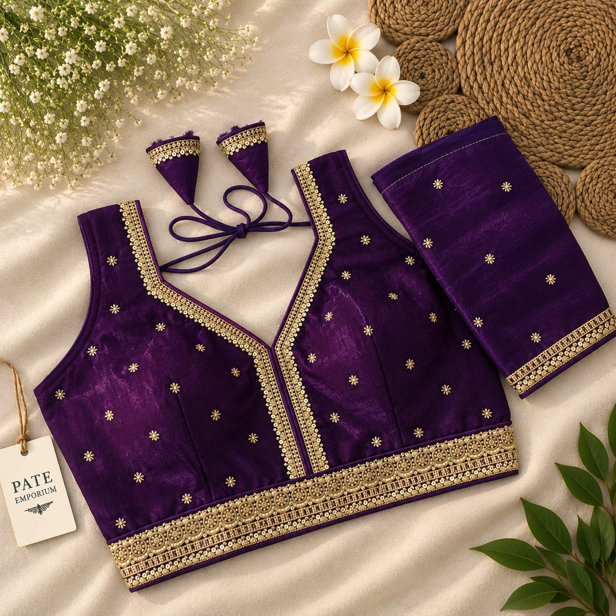 Classic Traditional Butti Blouse