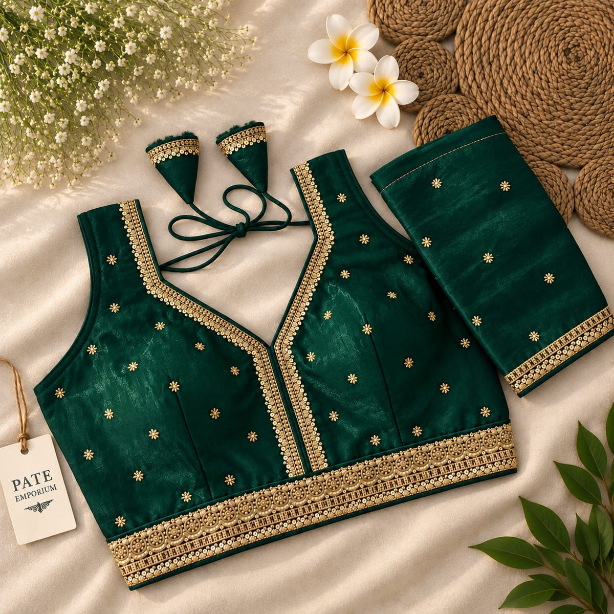 Classic Traditional Butti Blouse
