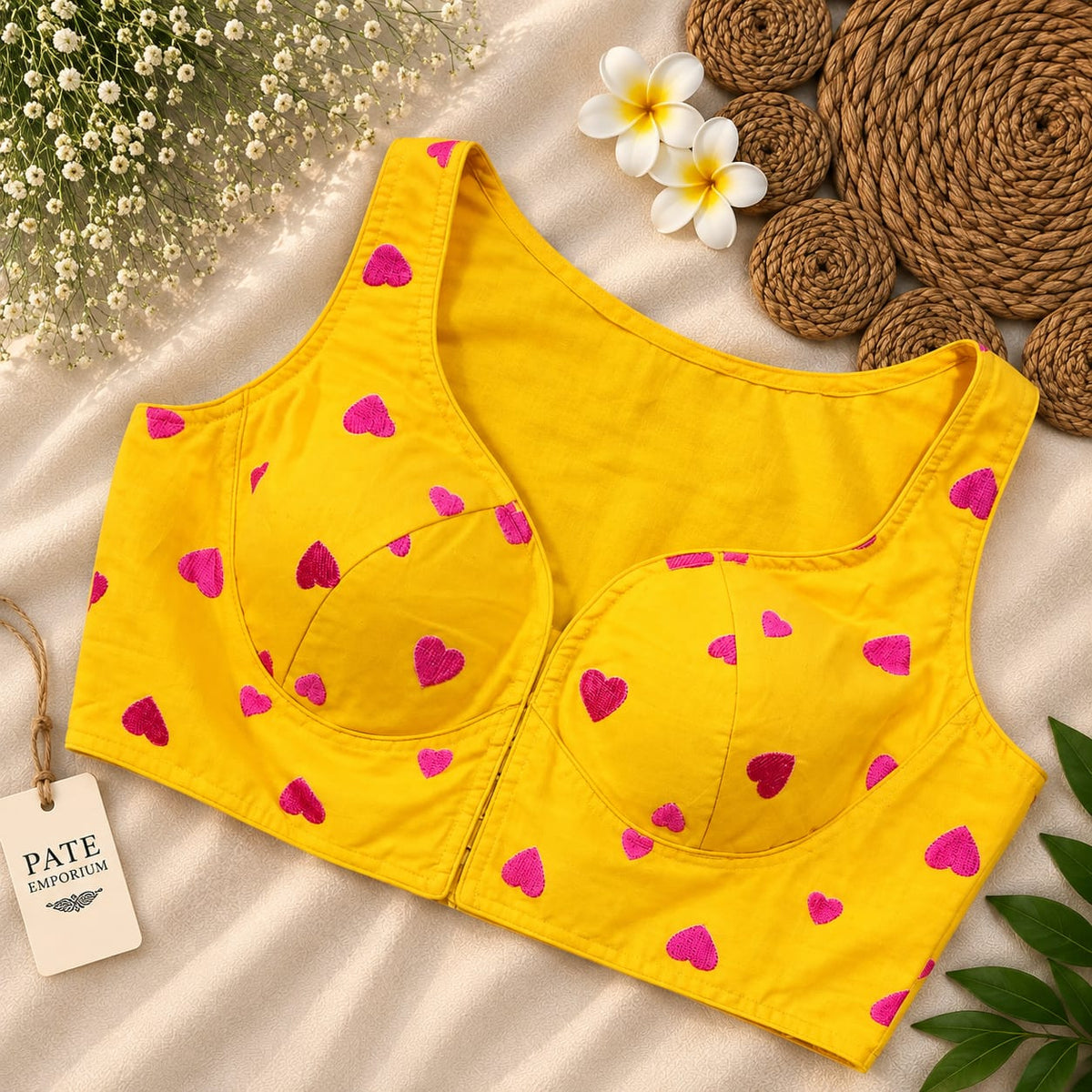 Cotton Hearts Blouse