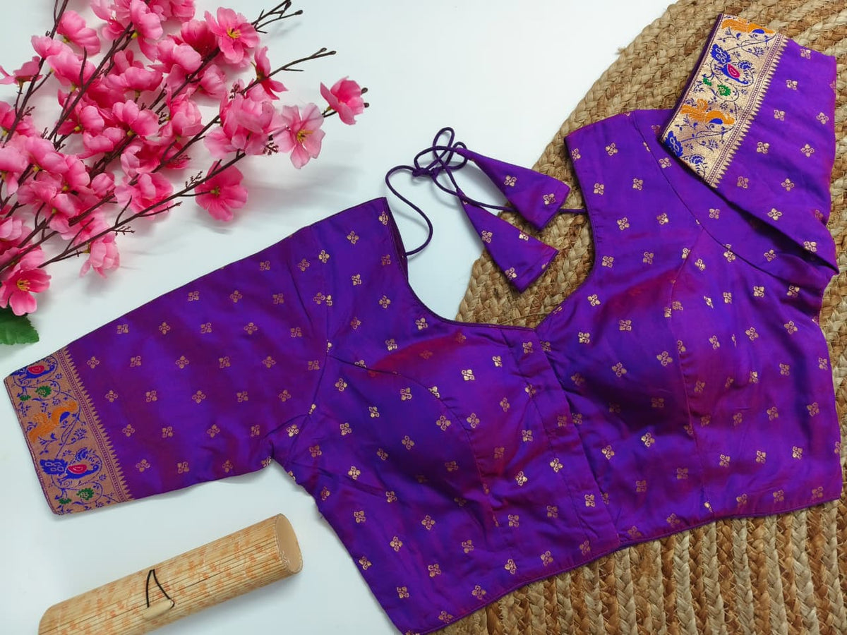Paithani Border Blouse