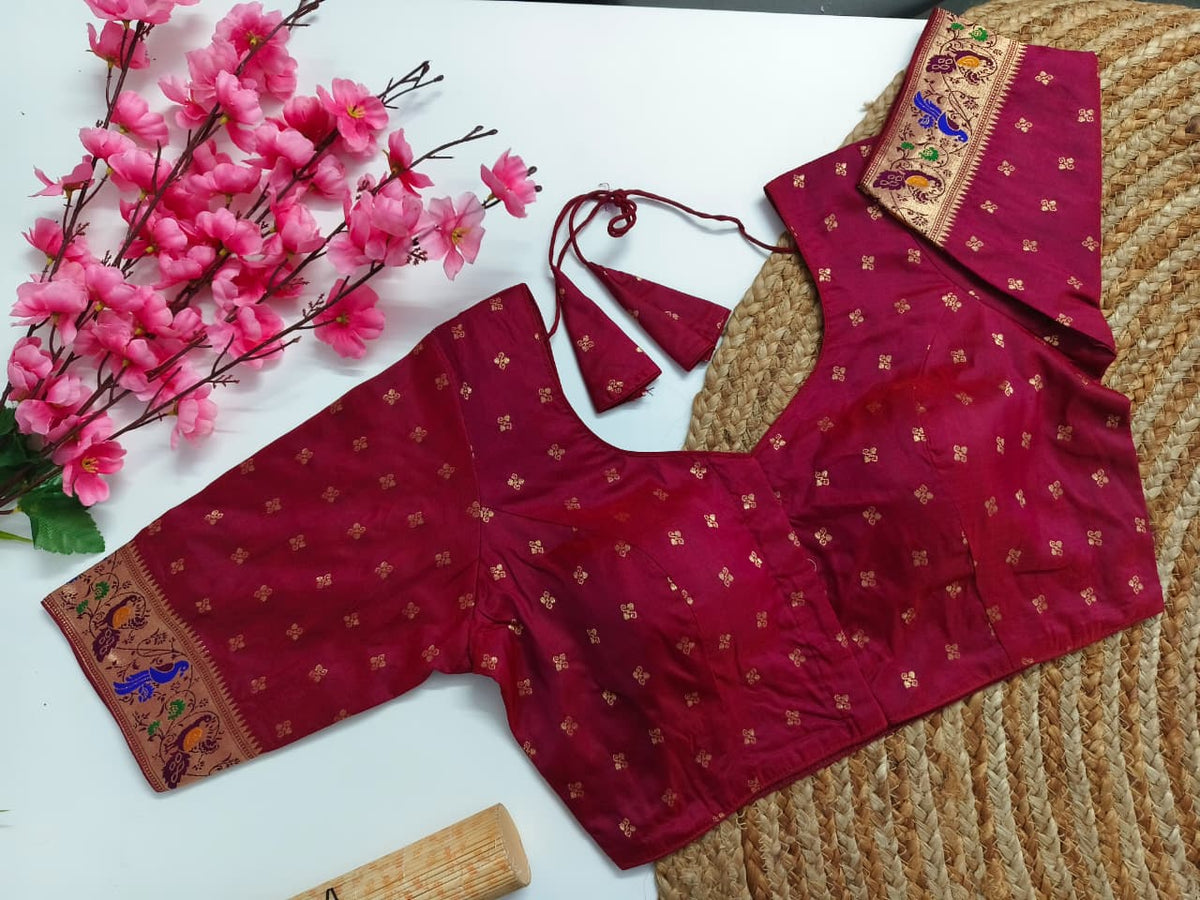 Paithani Border Blouse
