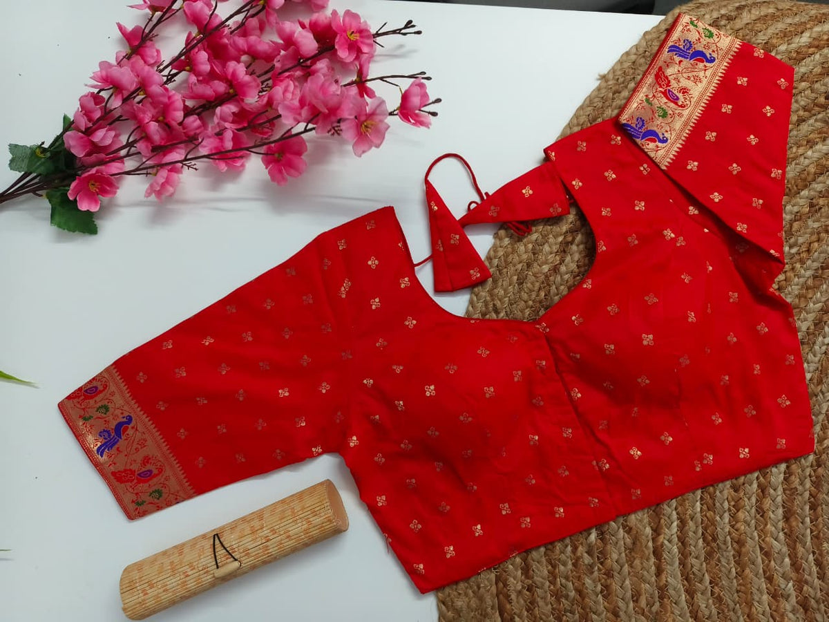 Paithani Border Blouse