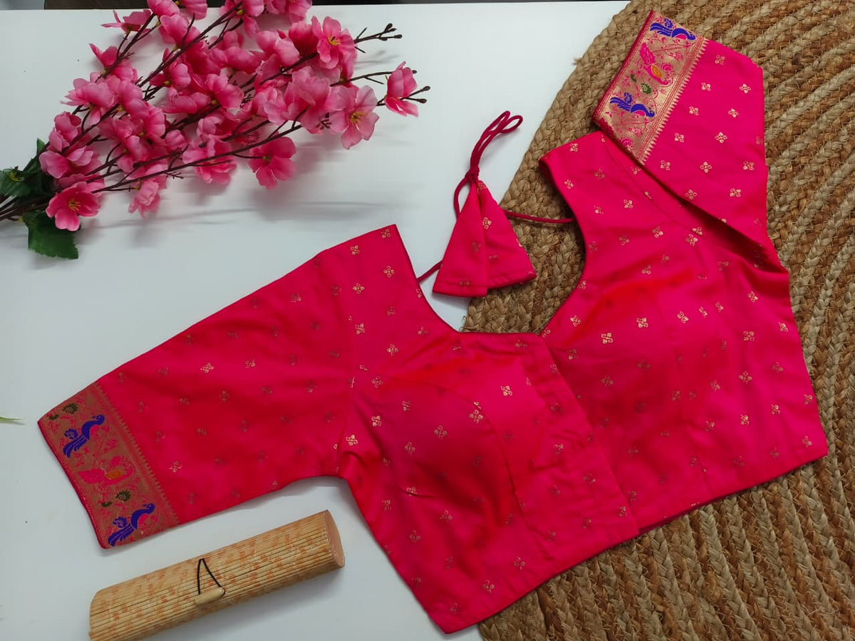 Paithani Border Blouse