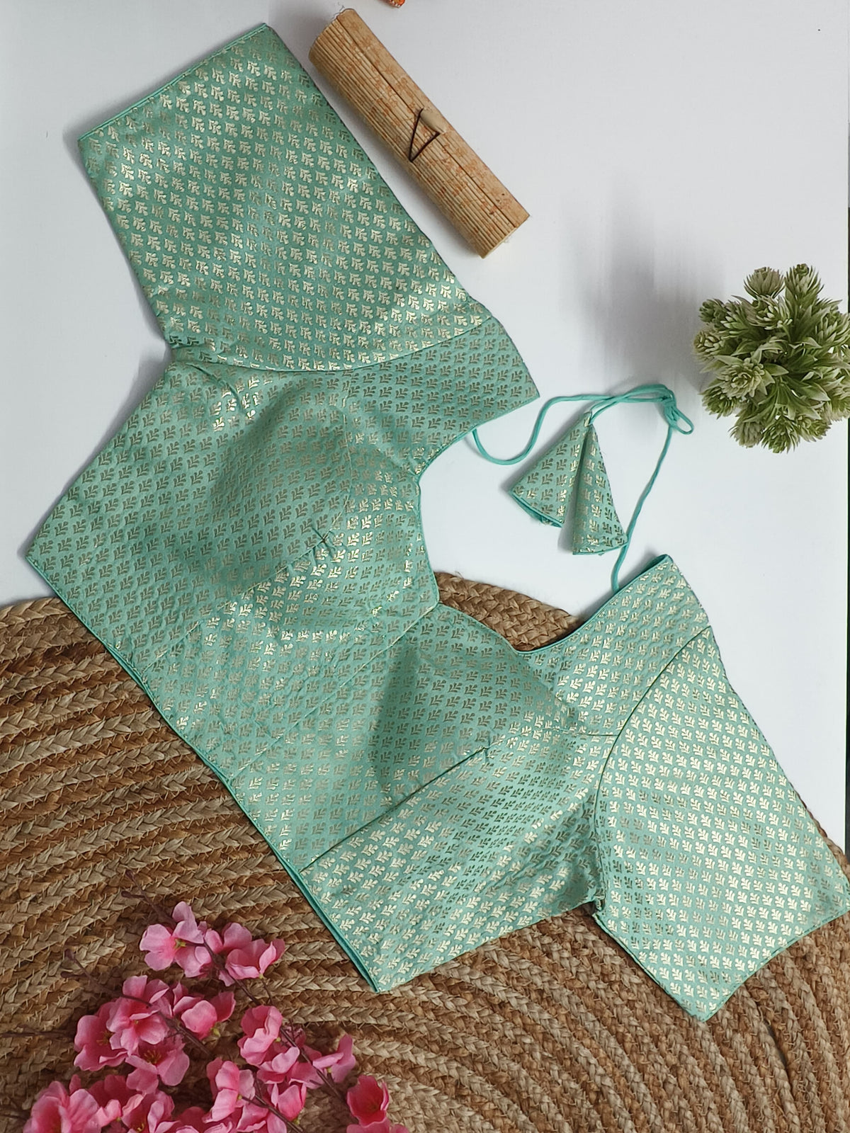 XXL Brocade Blouse