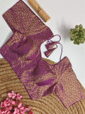 XXL Brocade Blouse