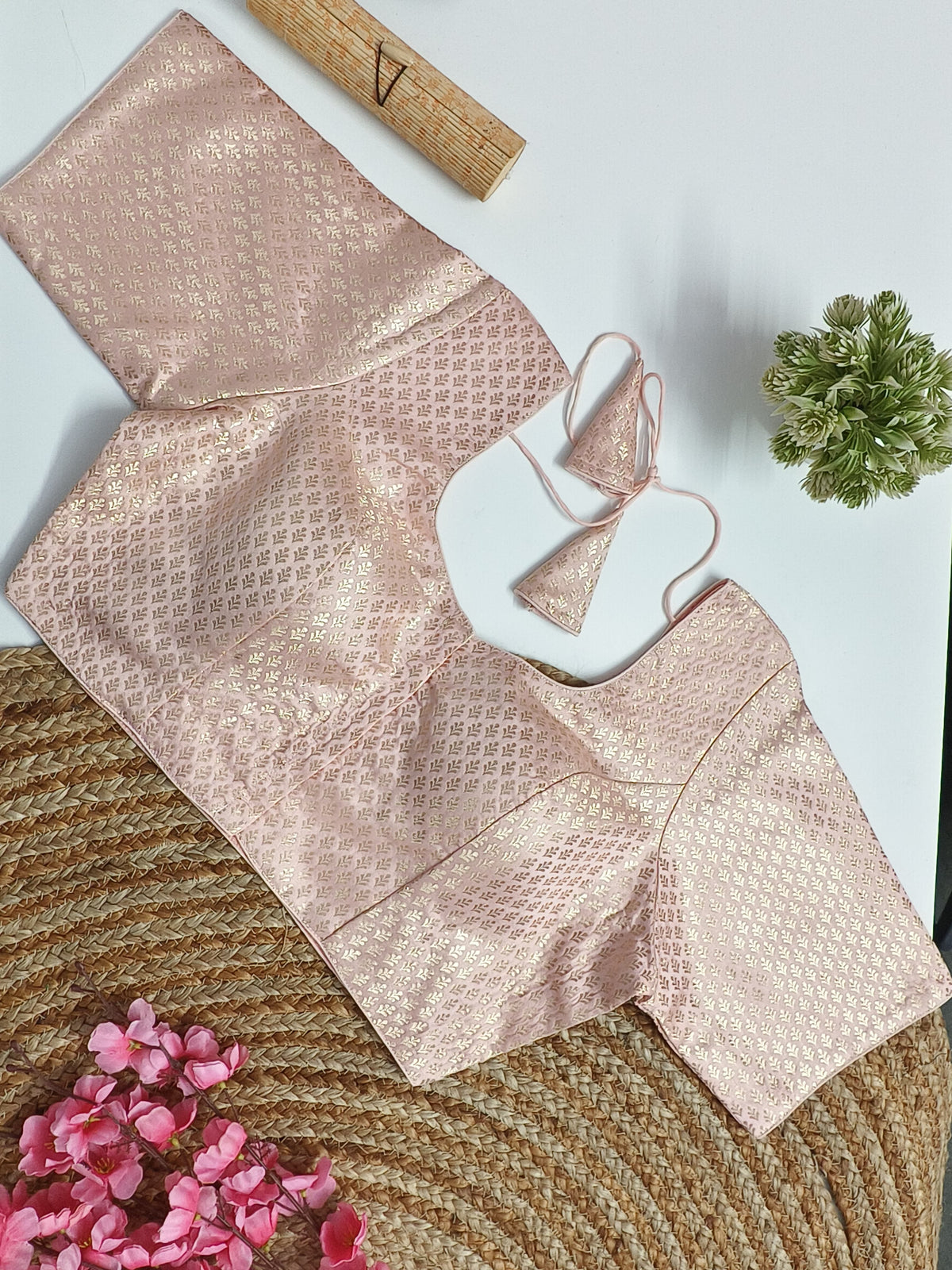 XXL Brocade Blouse