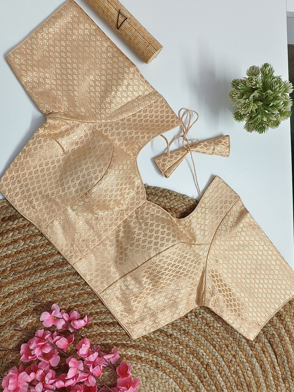 XXL Brocade Blouse