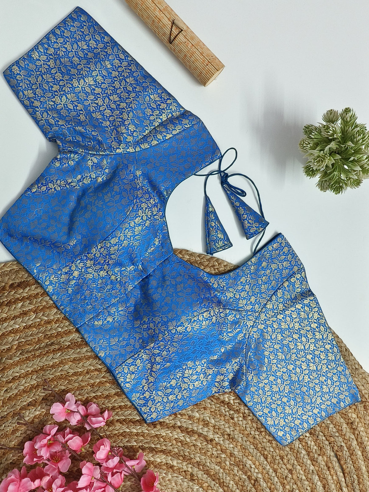 XXL Brocade Blouse