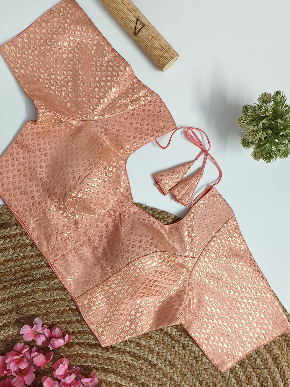 XXL Brocade Blouse