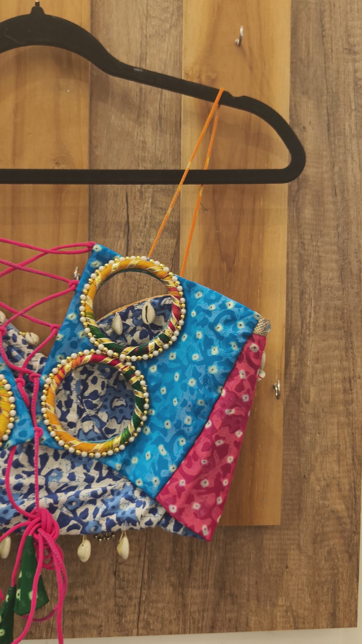 Bandhani Statement Bustier
