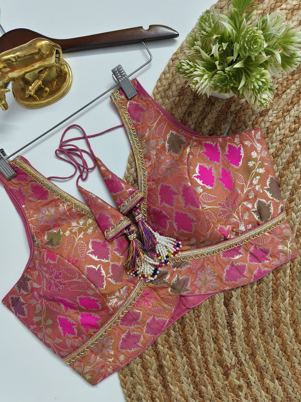 Multicolor Banarasi Blouse