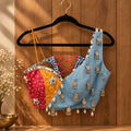 Bandhani Statement Bustier