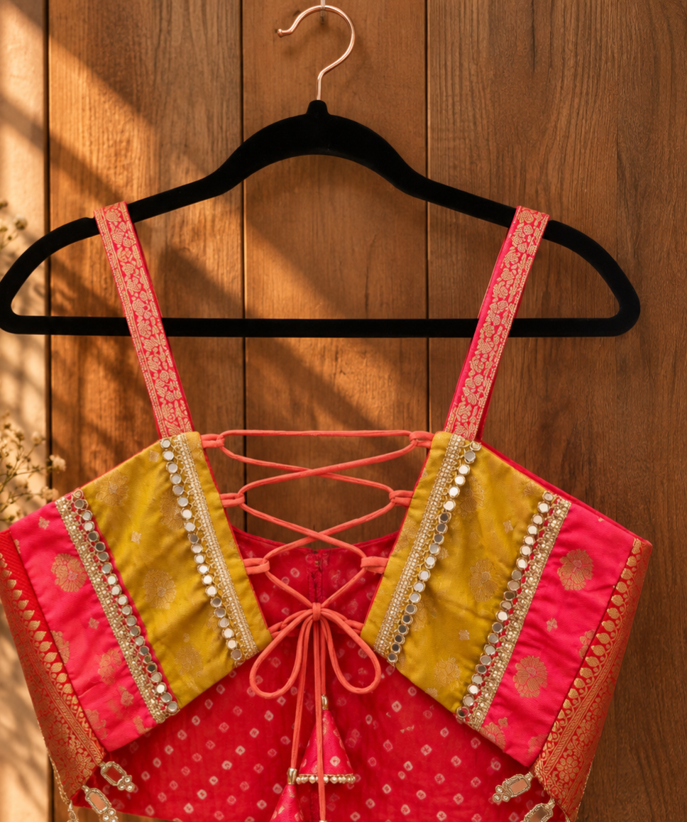 Paithani Corset