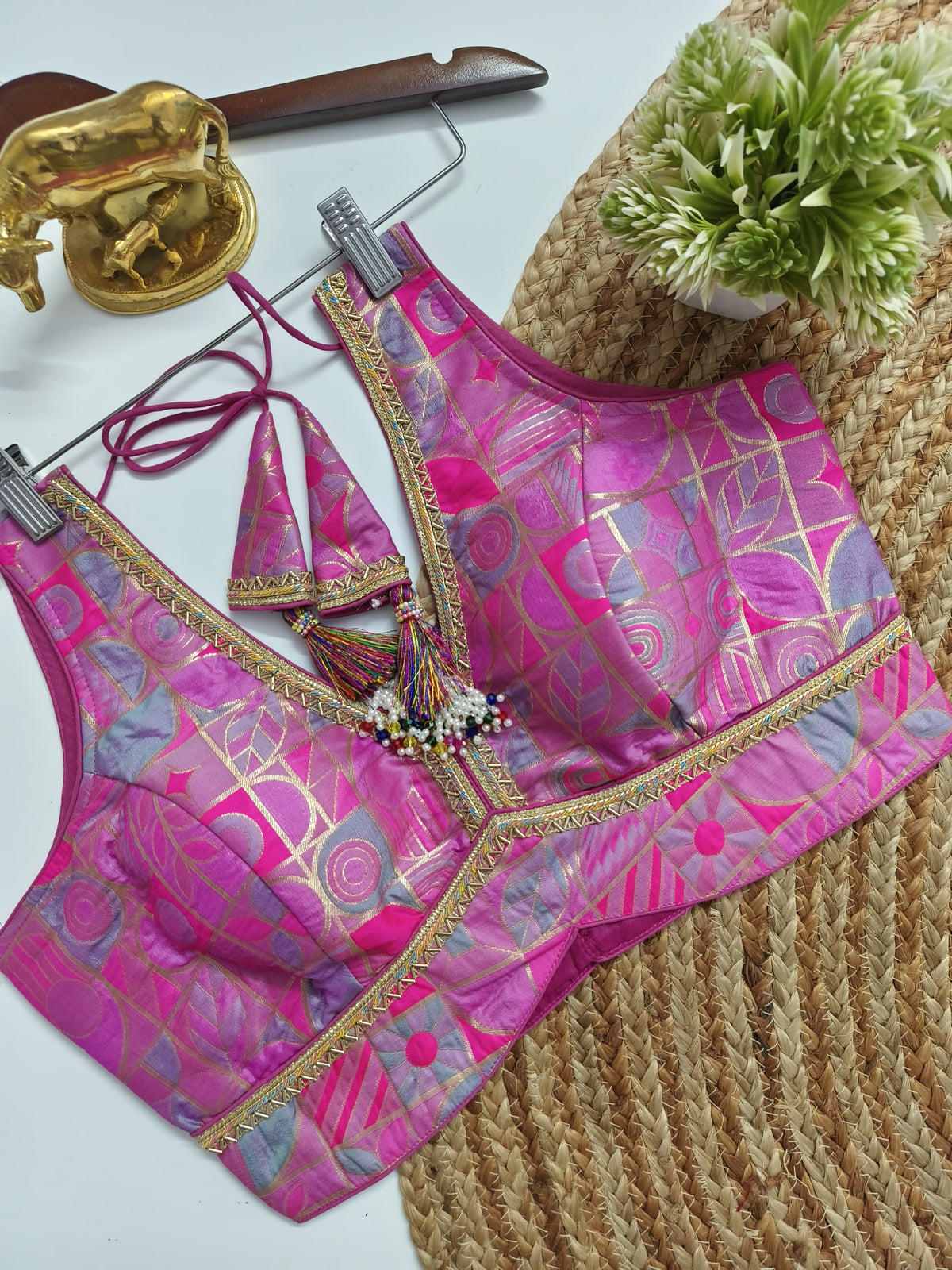 Multicolor Banarasi Blouse