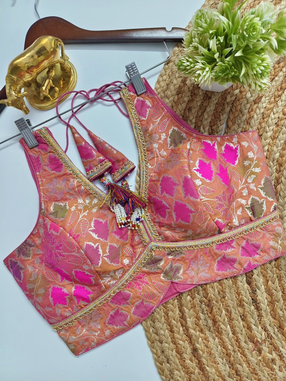 Multicolor Banarasi Blouse