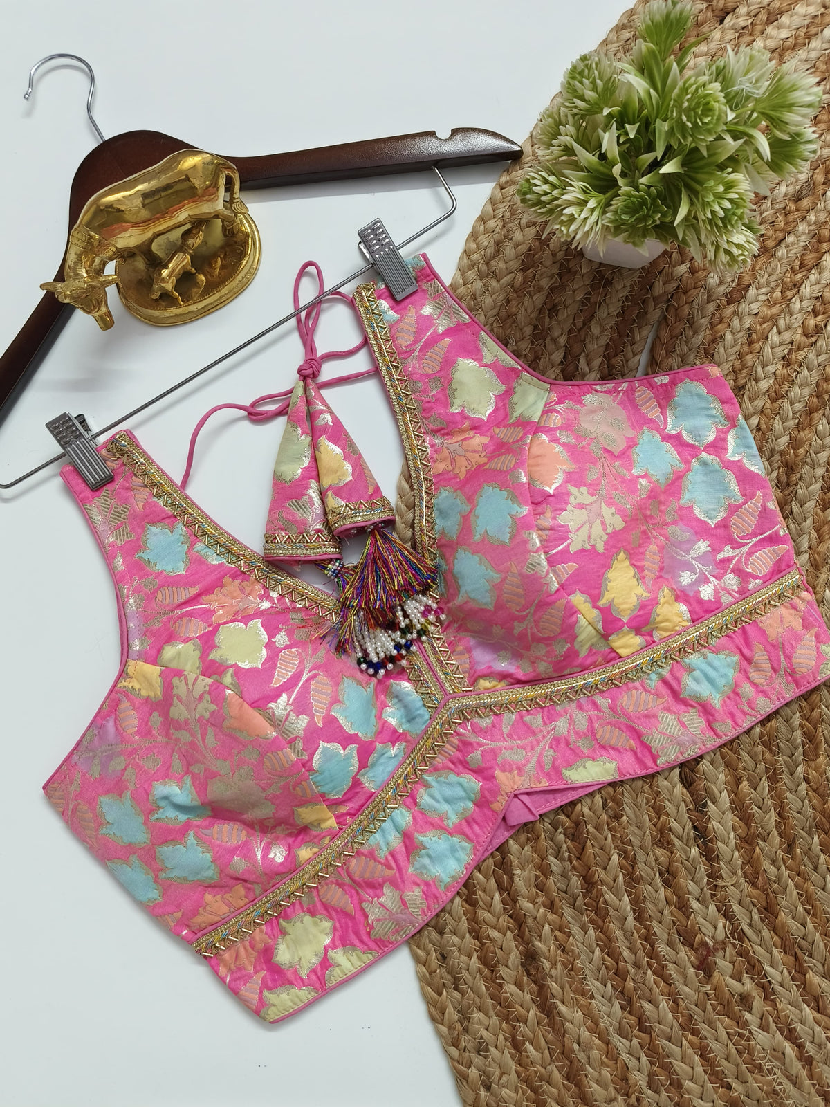 Multicolor Banarasi Blouse