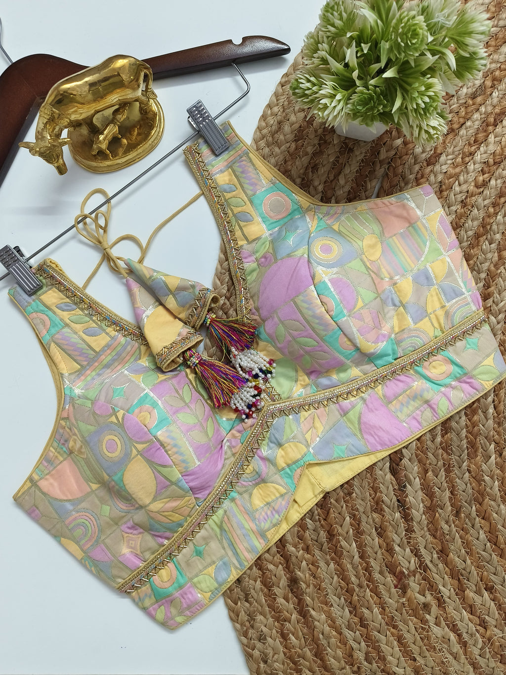 Multicolor Banarasi Blouse