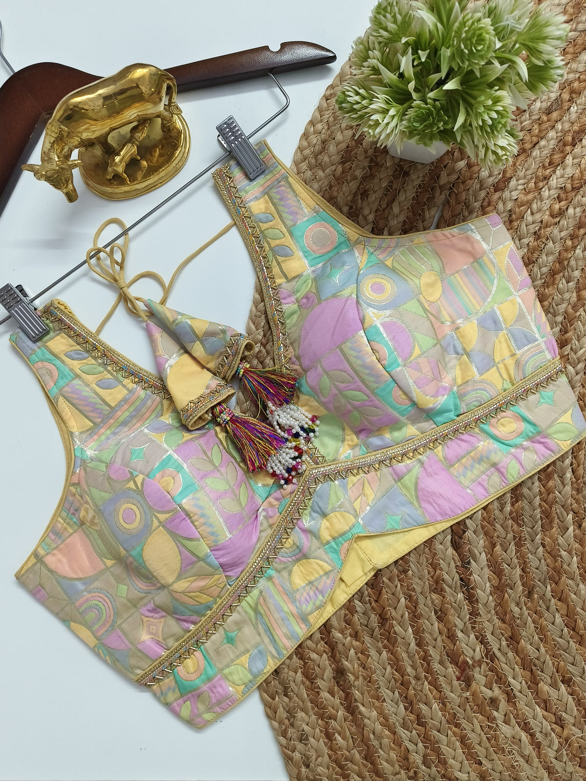 Multicolor Banarasi Blouse