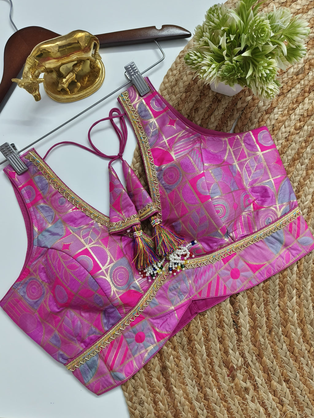 Multicolor Banarasi Blouse