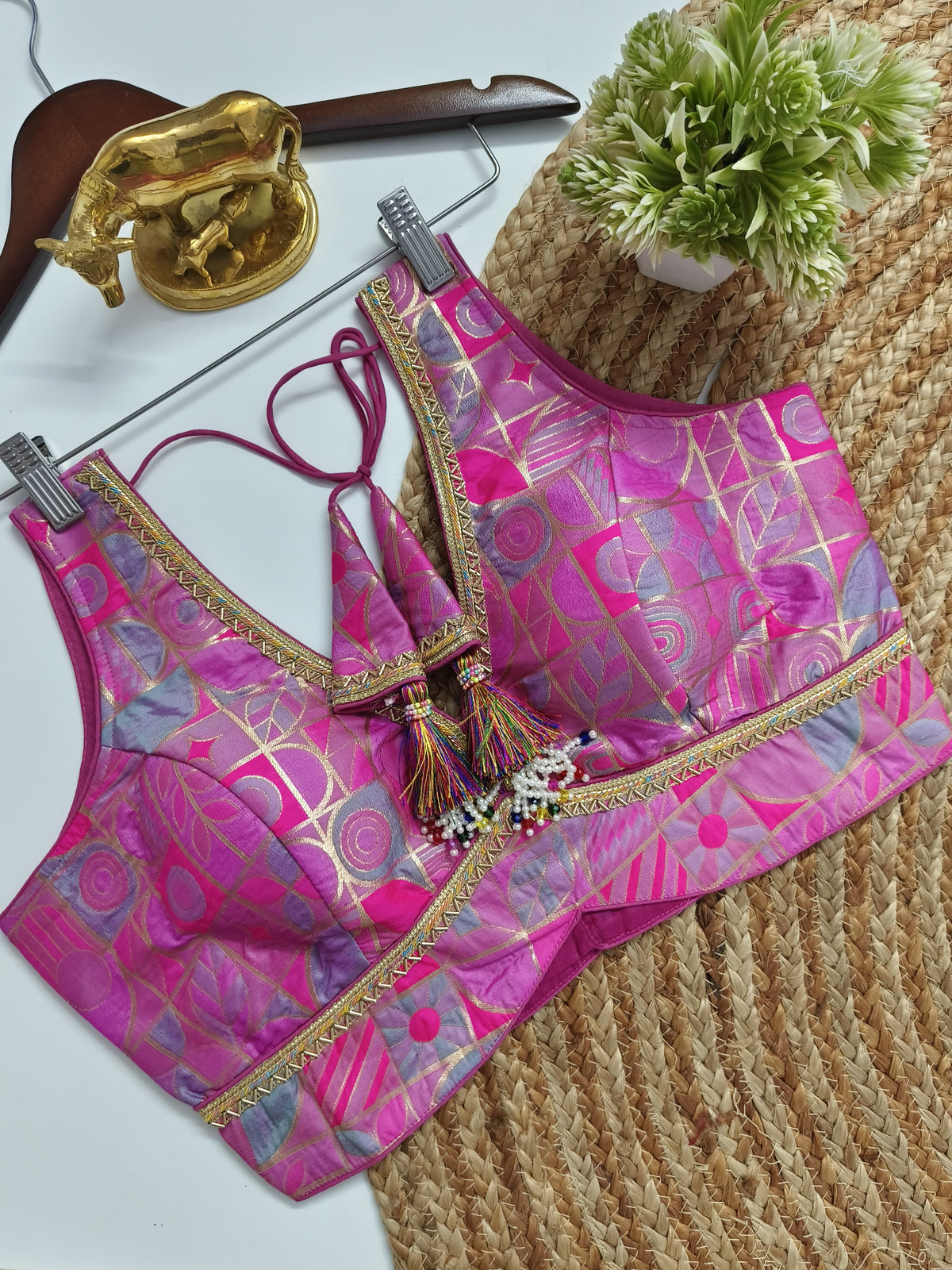 Multicolor Banarasi Blouse