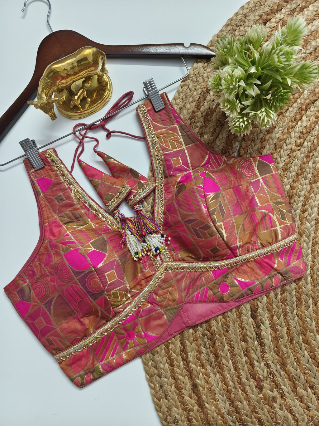 Multicolor Banarasi Blouse
