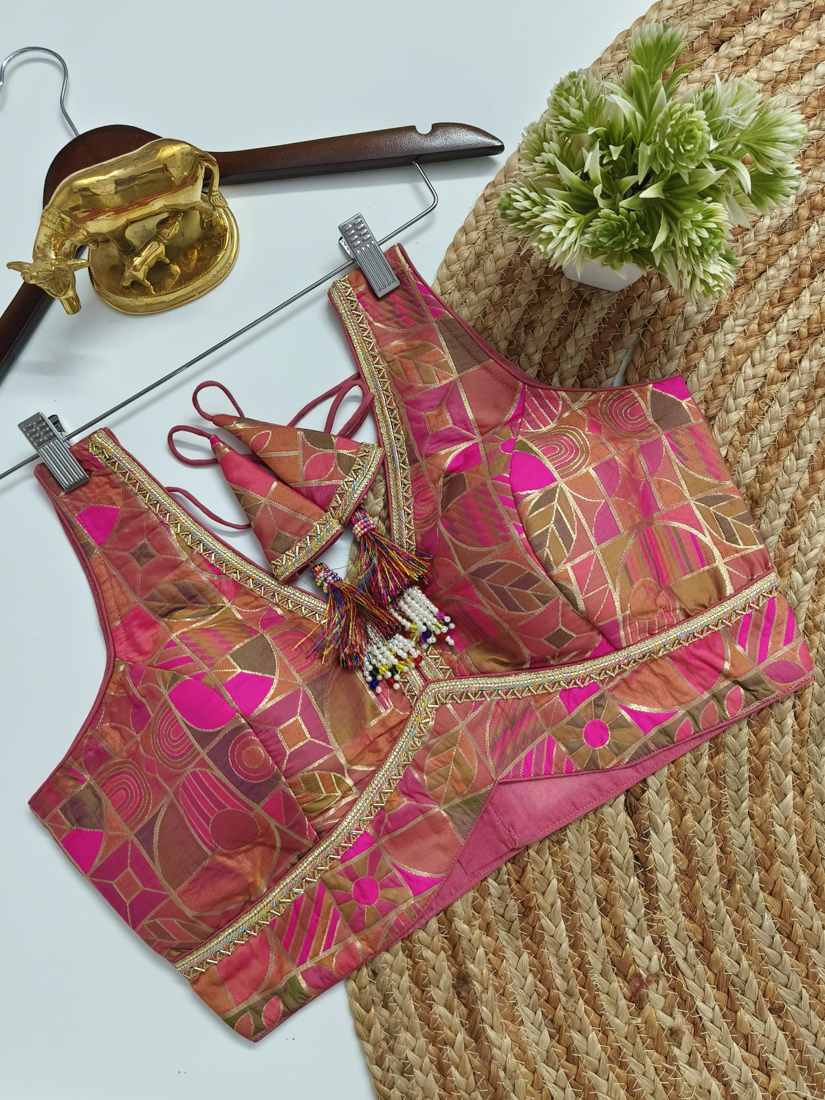 Multicolor Banarasi Blouse
