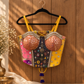 Multi-color Tie-Dye Corset