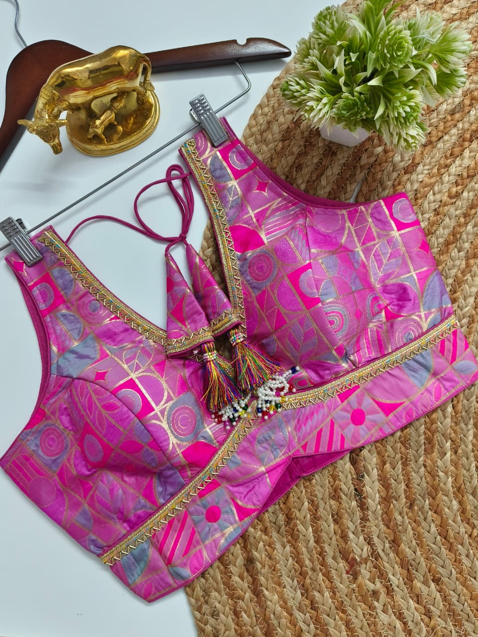 Multicolor Banarasi Blouse