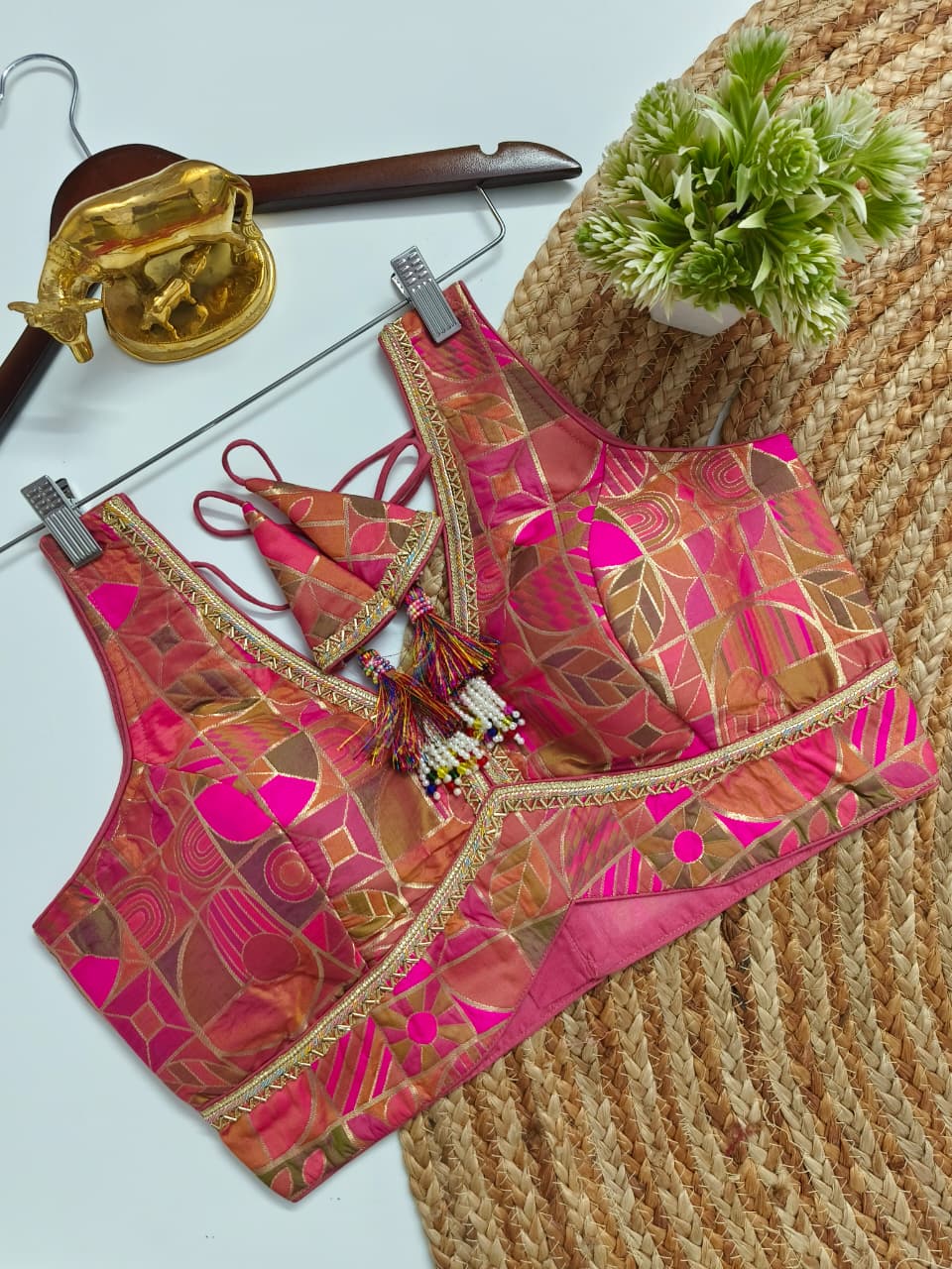 Multicolor Banarasi Blouse