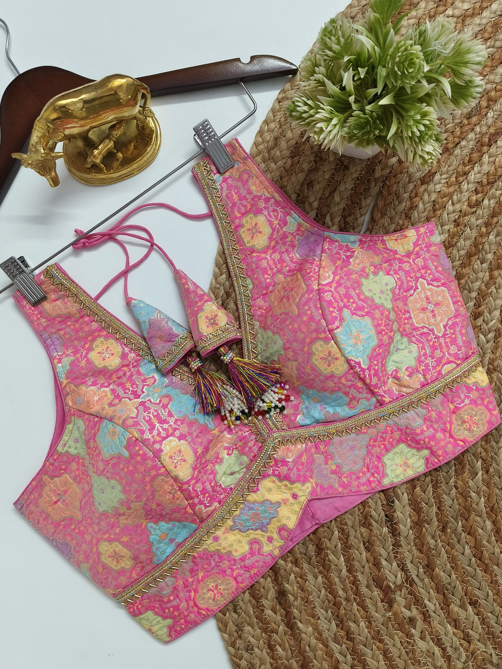 Multicolor Banarasi Blouse