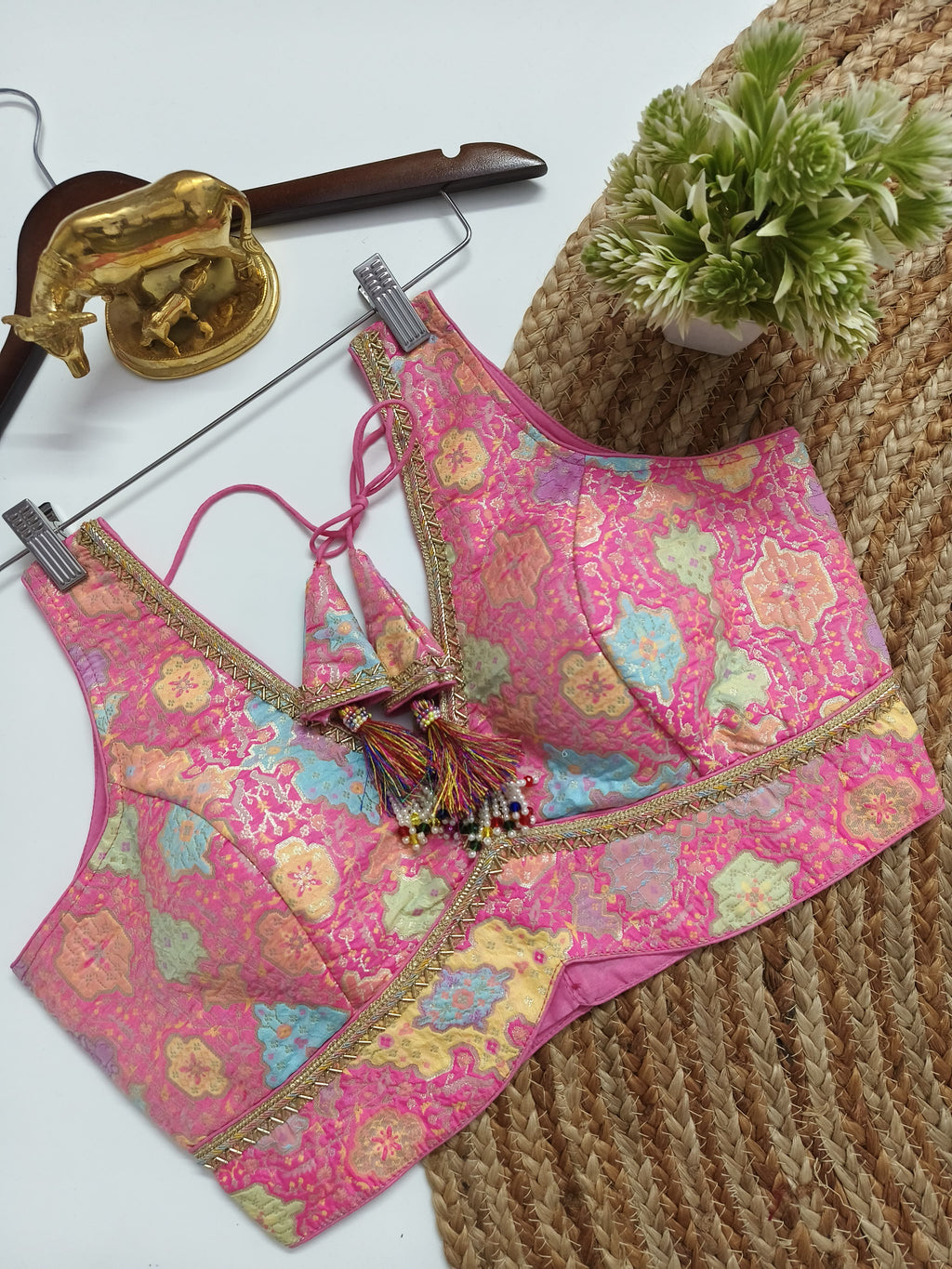 Multicolor Banarasi Blouse